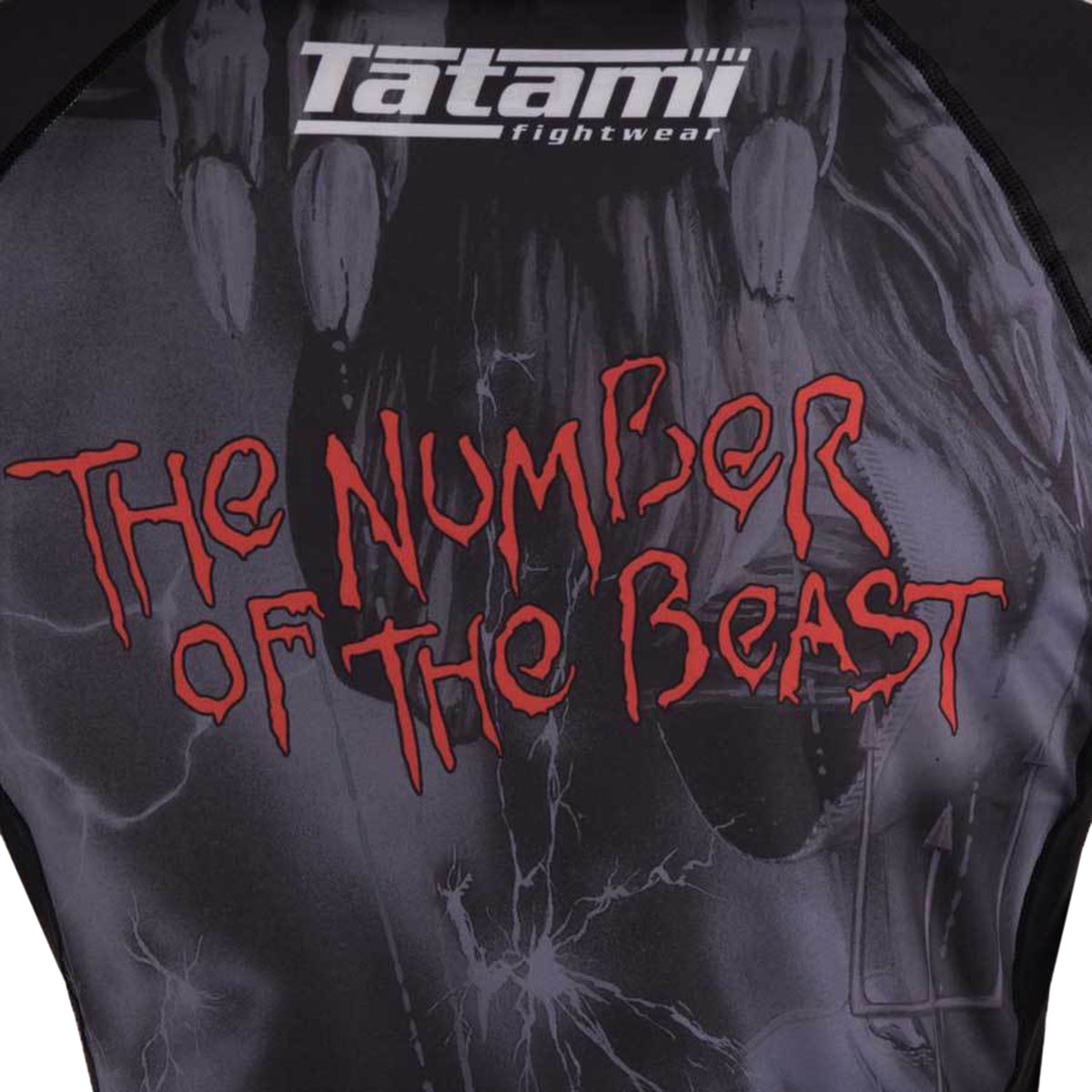 Tatami Fightwear x Iron Maiden Ladies Number of the Beast Long Sleeve Rashguard Tatami Fightwear