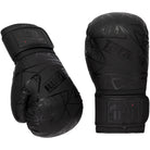 Tatami Fightwear Obsidian Hook and Loop Training Boxing Gloves - Black Tatami