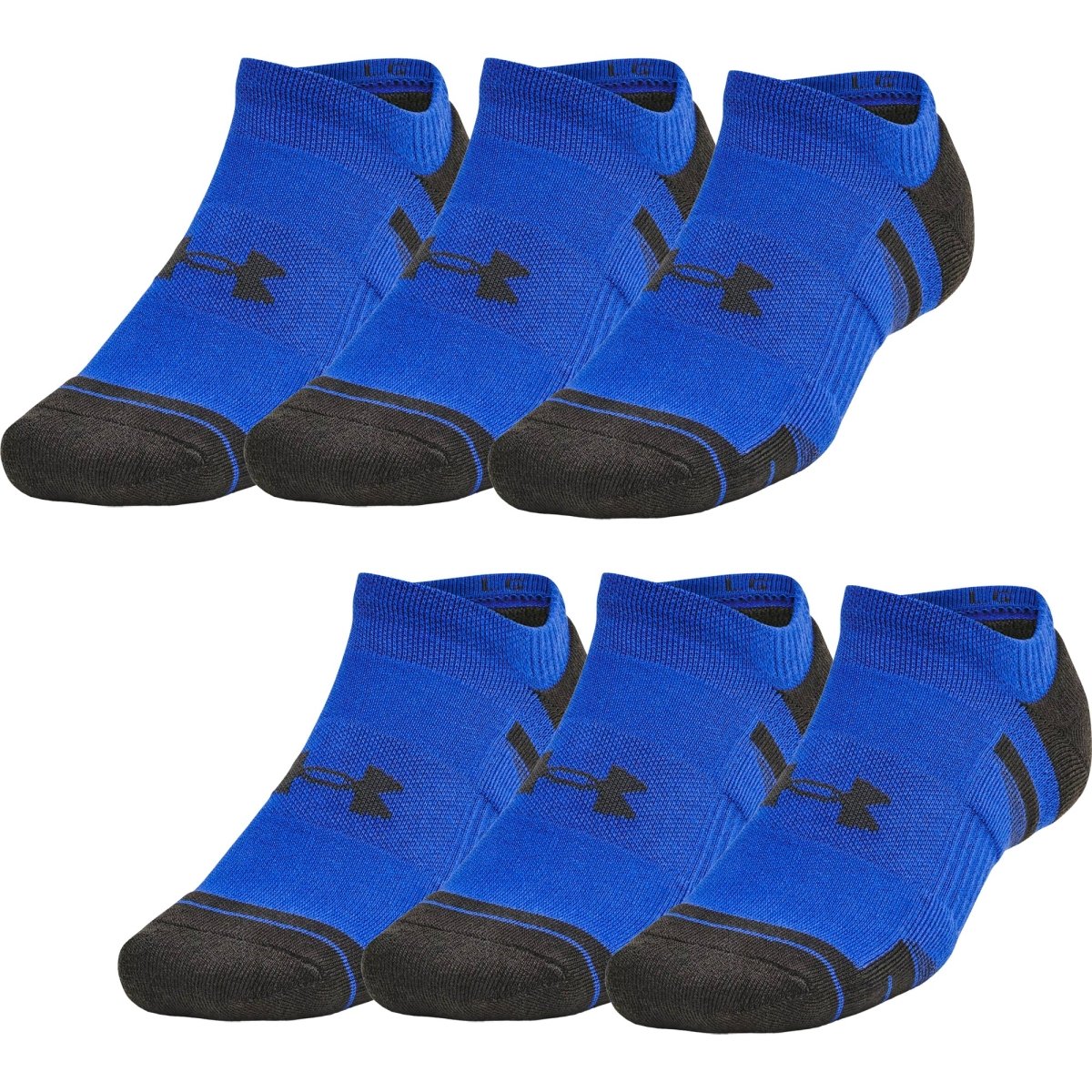 Under Armour Performance Tech No - Show Socks 6 - Pack - Forza Sports