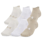 Under Armour Essential Low-Cut Socks 6-Pack - City Khaki/White - Forza Sports