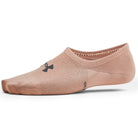 Under Armour Women's Breathe Lite Ultra Low Liner Socks 3 Pack - Blushing Beige/White/Castlerock - Large - Forza Sports
