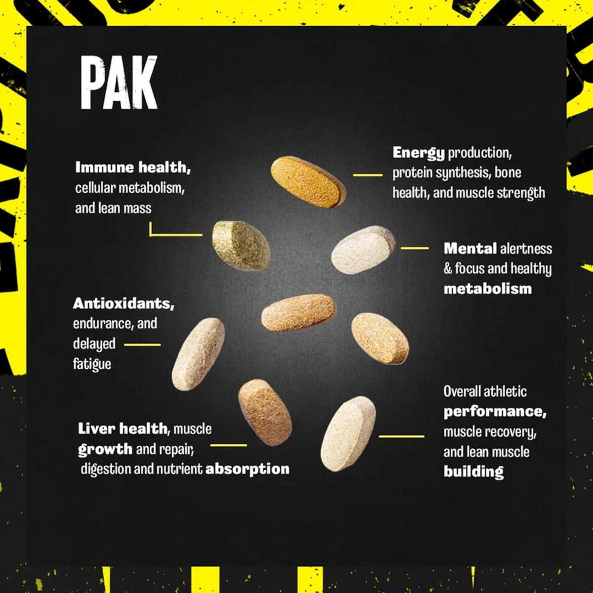 Universal Nutrition Animal Pak Multi-vitamins, Available in 15, 30, and 44 packs - Forza Sports