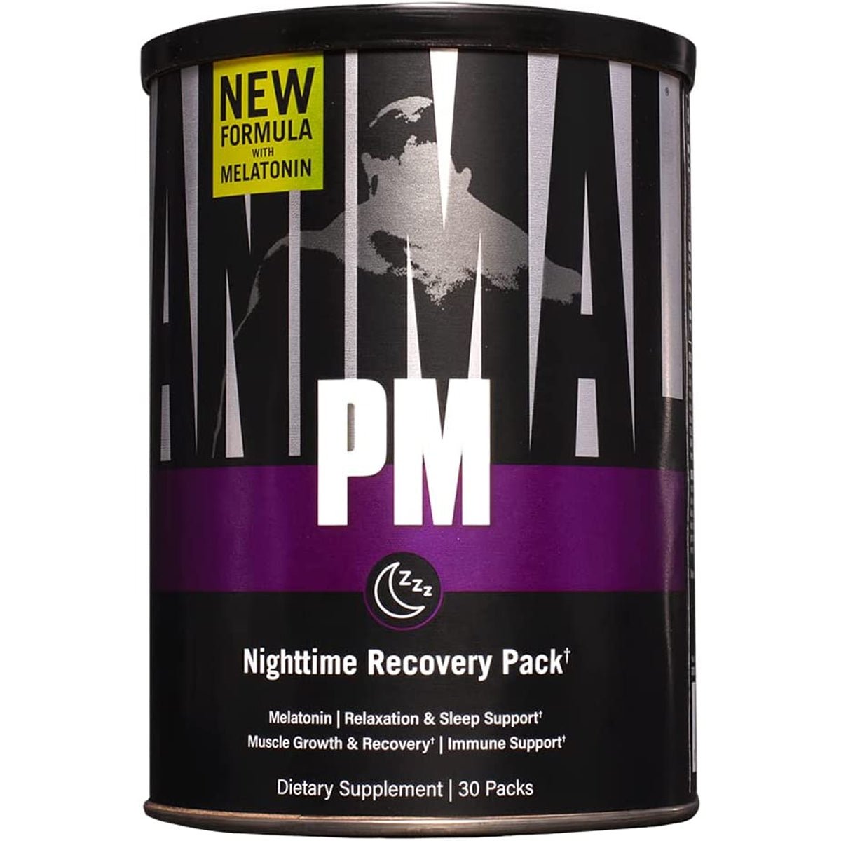 यूनिवर्सल न्यूट्रिशन एनिमल पीएम स्लीप सपोर्ट सप्लीमेंट - 30 सर्विंग्स - फोर्ज़ा स्पोर्ट्स