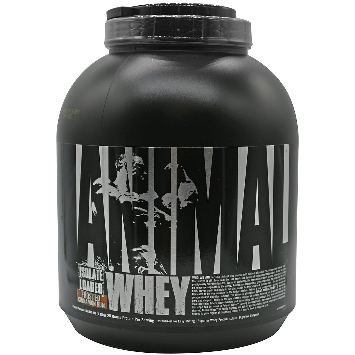 Universal Nutrition Animal Whey - 54 Servings - Frosted Cinnamon Bun Universal Nutrition