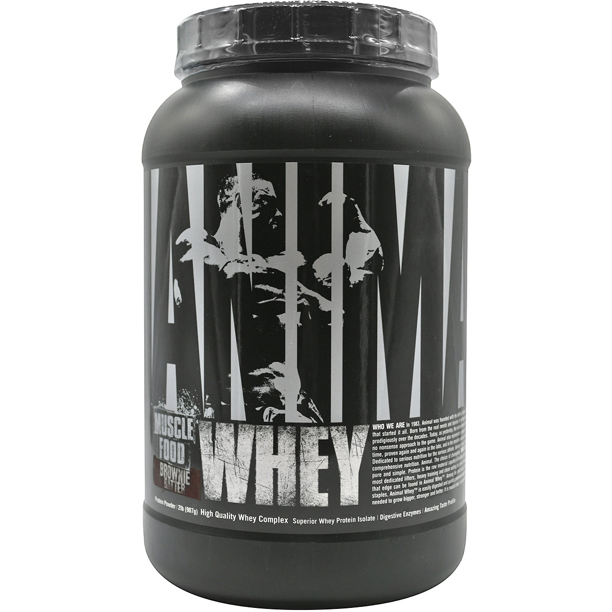 Universal Nutrition Animal Whey - About 27 Servings - Brownie Batter Universal Nutrition