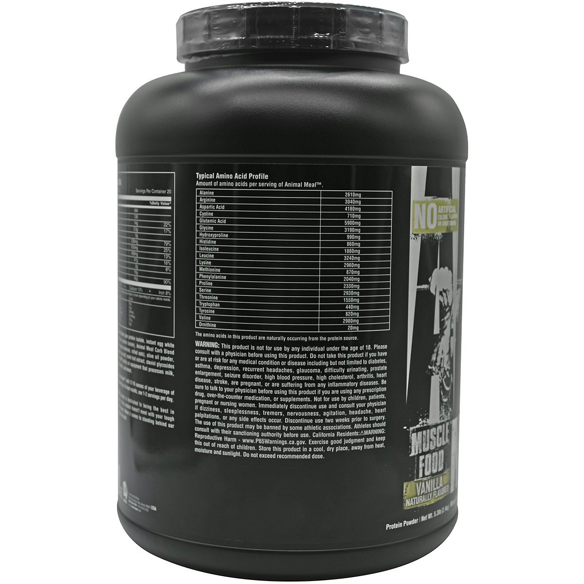 Universal Nutrition Animal Meal Dietary Supplement - 20 Servings - Vanilla - Forza Sports