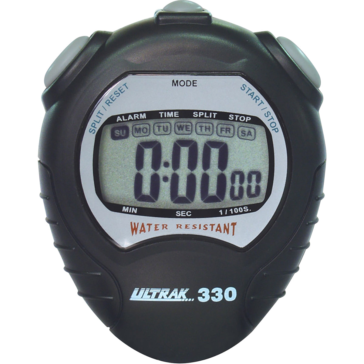 Ultrak 330 Jumbo Display Sport Stopwatch - Black Ultrak