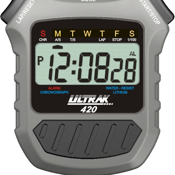 Ultrak 420 Cumulative Split Stopwatch Timer Ultrak