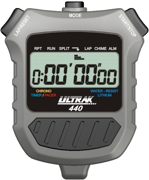 Ultrak 440 Countdown Timer & Lap or Cumulative Stopwatch - Forza Sports