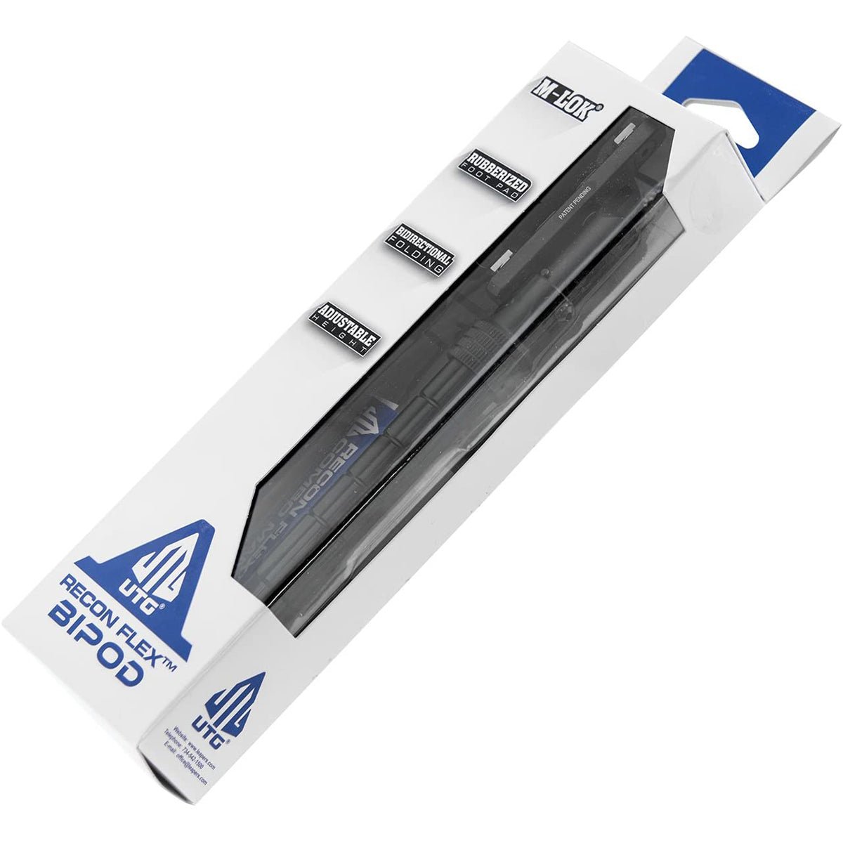 UTG Recon Flex M - LOK Bipod - Matte Black - Forza Sports