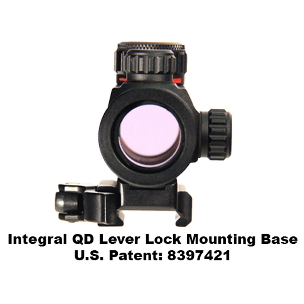 UTG 2.6" ITA लाल/हरा CQB माइक्रो डॉट, इंटीग्रल QD माउंट के साथ - फोर्ज़ा स्पोर्ट्स