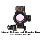 UTG 2.6" ITA लाल/हरा CQB माइक्रो डॉट, इंटीग्रल QD माउंट के साथ - फोर्ज़ा स्पोर्ट्स