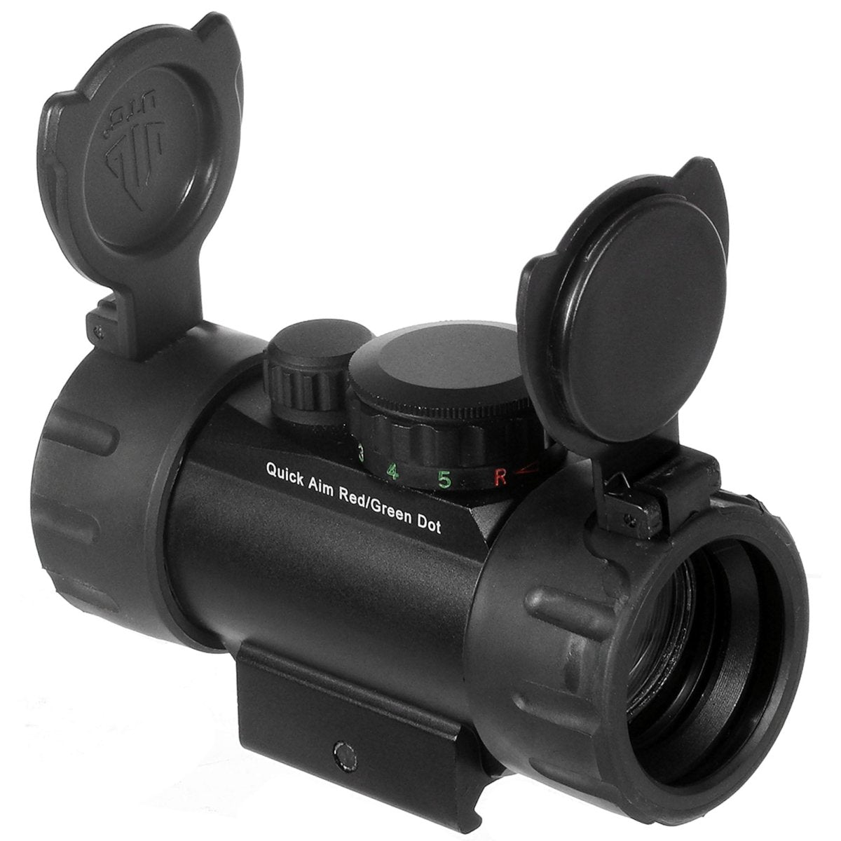 UTG 3.8" ITA Red/Green Circle Dot Sight, w/Integral QD Mount - Forza Sports