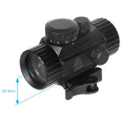 UTG 3.8" ITA Red/Green Circle Dot Sight, w/Integral QD Mount - Forza Sports
