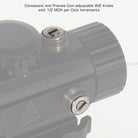 UTG 3.8" ITA Red/Green Circle Dot Sight, w/Integral QD Mount - Forza Sports