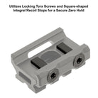 UTG Super Slim Picatinny Riser Mount - Forza Sports