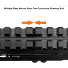 UTG Super Slim Picatinny Riser Mount - Forza Sports