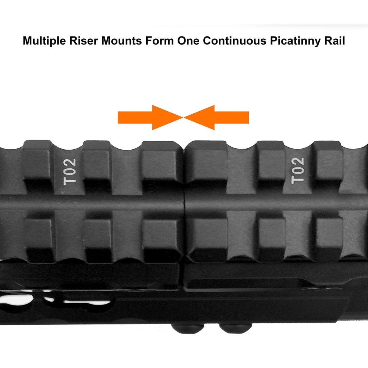 UTG Super Slim Picatinny Riser Mount - Forza Sports