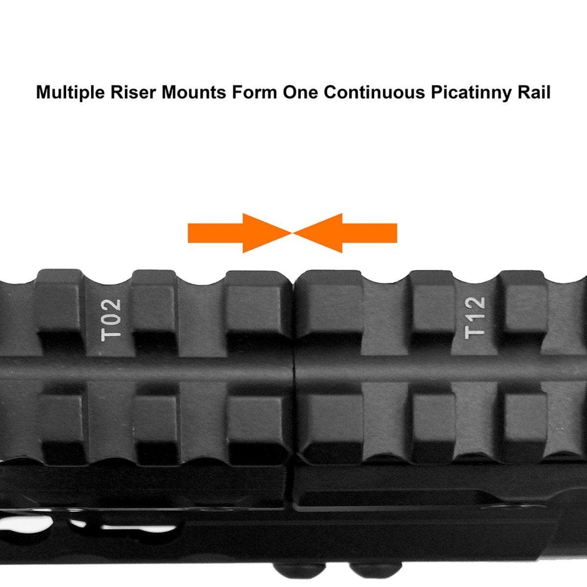 UTG Super Slim Picatinny Riser Mount - Forza Sports