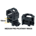 UTG 1" Picatinny Scope Rings with QD Twist Lock - Forza Sports