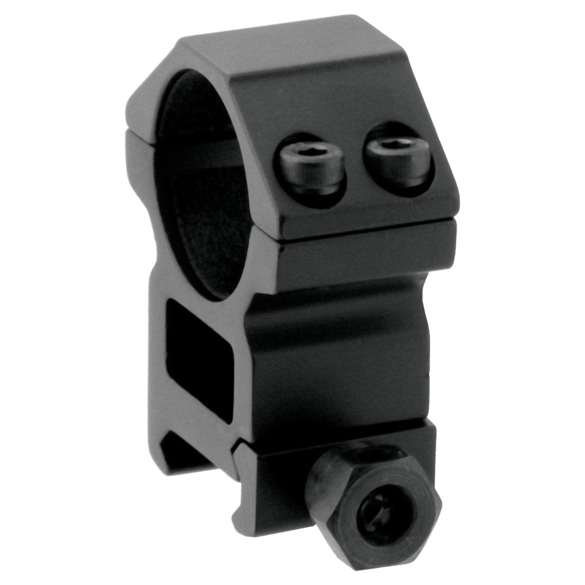 UTG 1" Picatinny Scope Rings, Black - Forza Sports