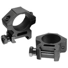 UTG 1" Picatinny Scope Rings, Black - Forza Sports