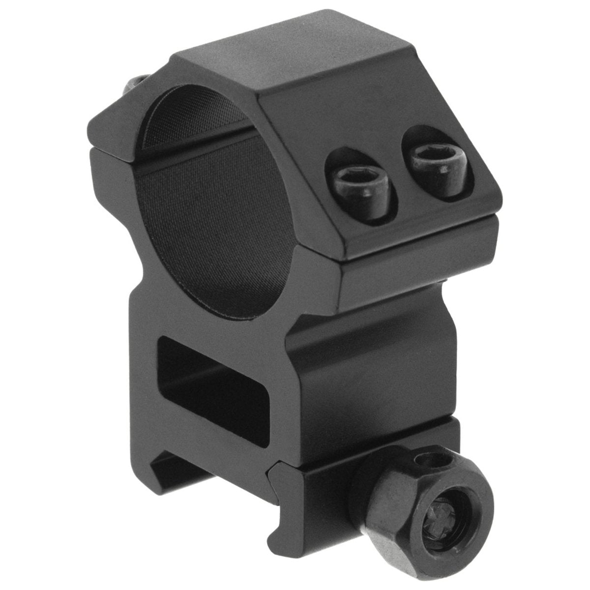 UTG 1" Picatinny Scope Rings, Black - Forza Sports