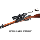 UTG 2 - 7X44 30mm लॉन्ग आई रिलीफ स्काउट स्कोप, AO, 36 कलर मोड, काला - फोर्ज़ा स्पोर्ट्स