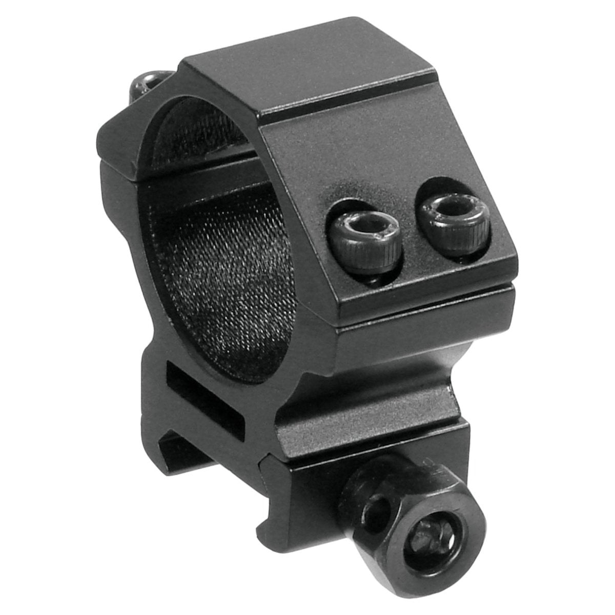 UTG 30mm Picatinny Scope Rings, Black - Forza Sports