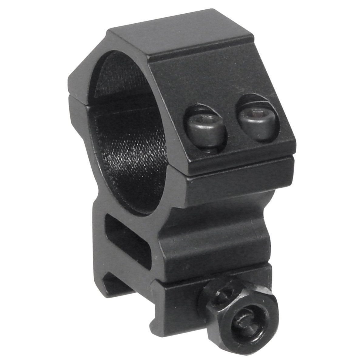 UTG 30mm Picatinny Scope Rings, Black - Forza Sports