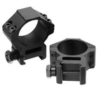 UTG 30mm Picatinny Scope Rings, Black - Forza Sports
