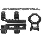 UTG ACCU - SYNC 30mm High Profile Offset Picatinny Rings - Black - Forza Sports