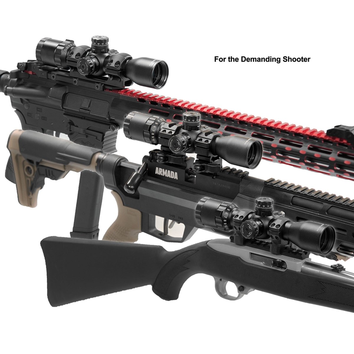 UTG BugBuster 3 - 12X32 1" Scope, Side AO, Mil - dot, QD Rings - Forza Sports