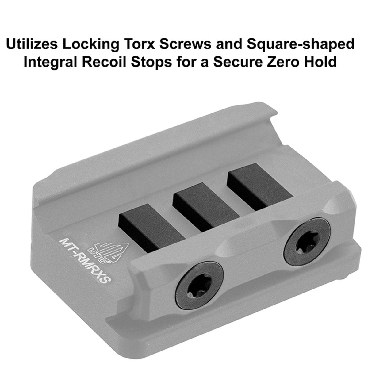 UTG Low Mount for RMR Footprint, Picatinny, Black - Forza Sports