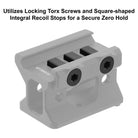 UTG Picatinny Optic Mount, for RMR, Lower 1/3 Co - witness, Black - Forza Sports