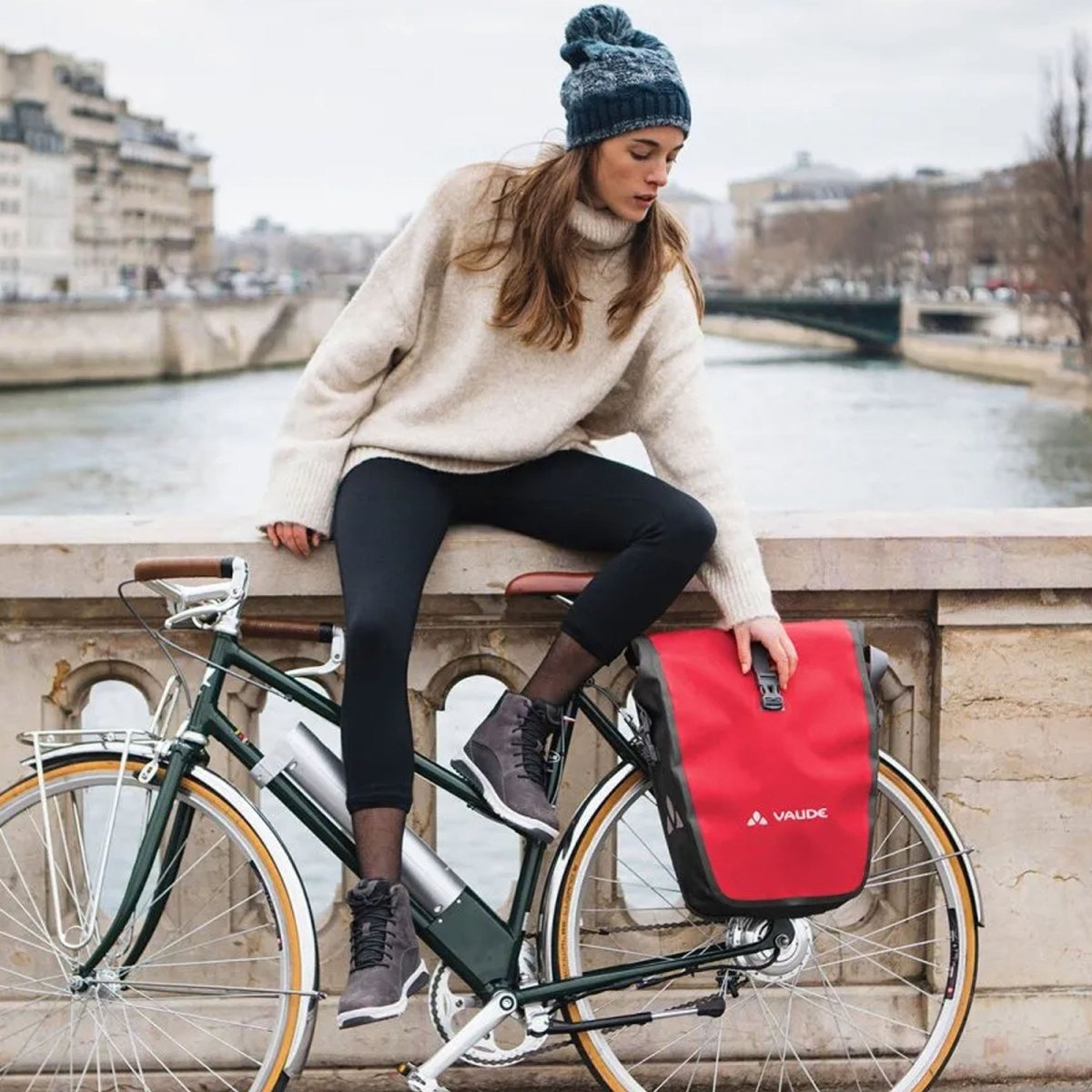 Vaude Aqua Back Single Rear Bike Pannier - Forza Sports