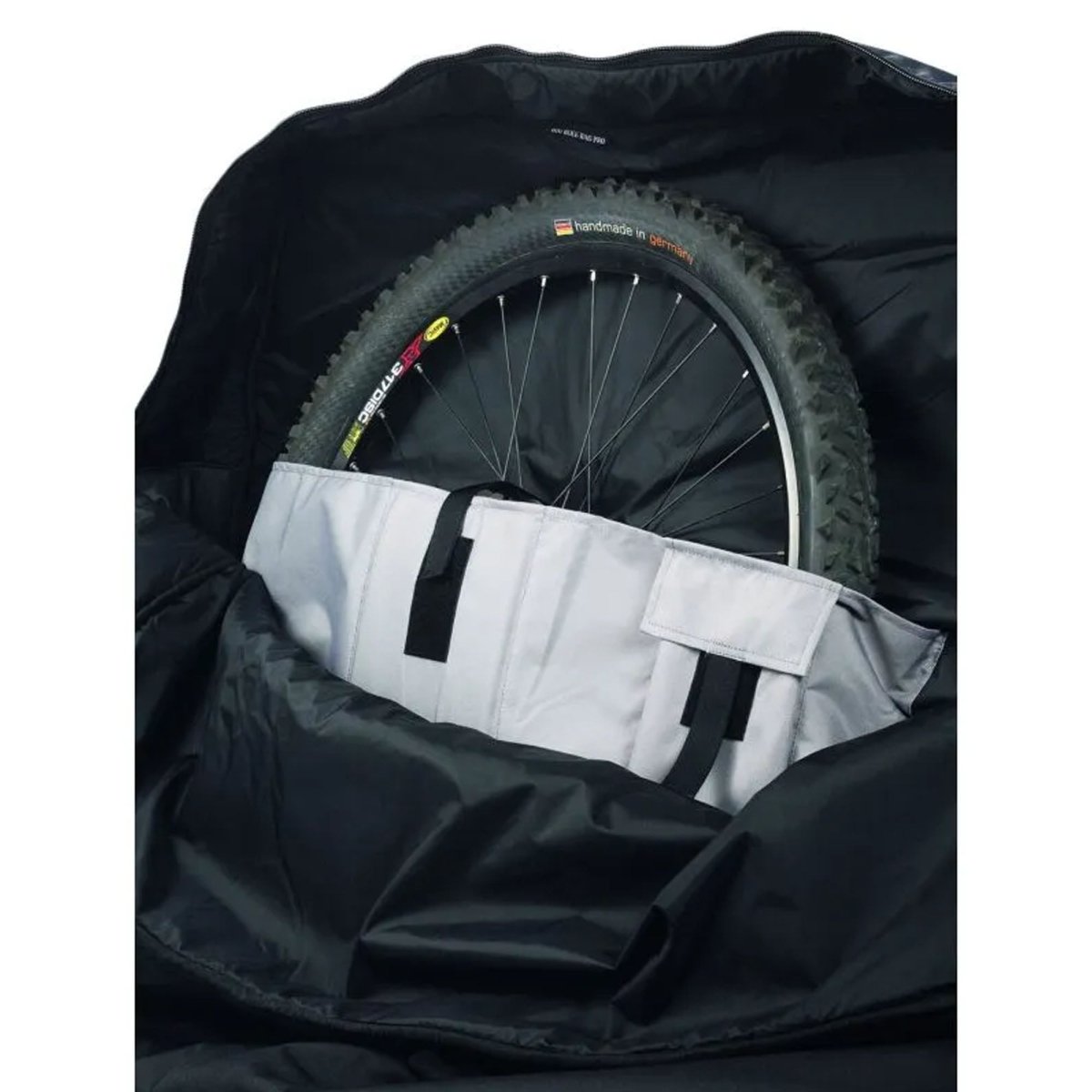 Vaude Big Bike Bag for Storage and Travel - Black/Anthracite - Forza Sports