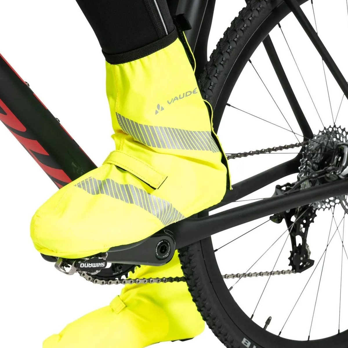 Vaude Luminum Bike Boot Gaiter - Neon Yellow - Forza Sports