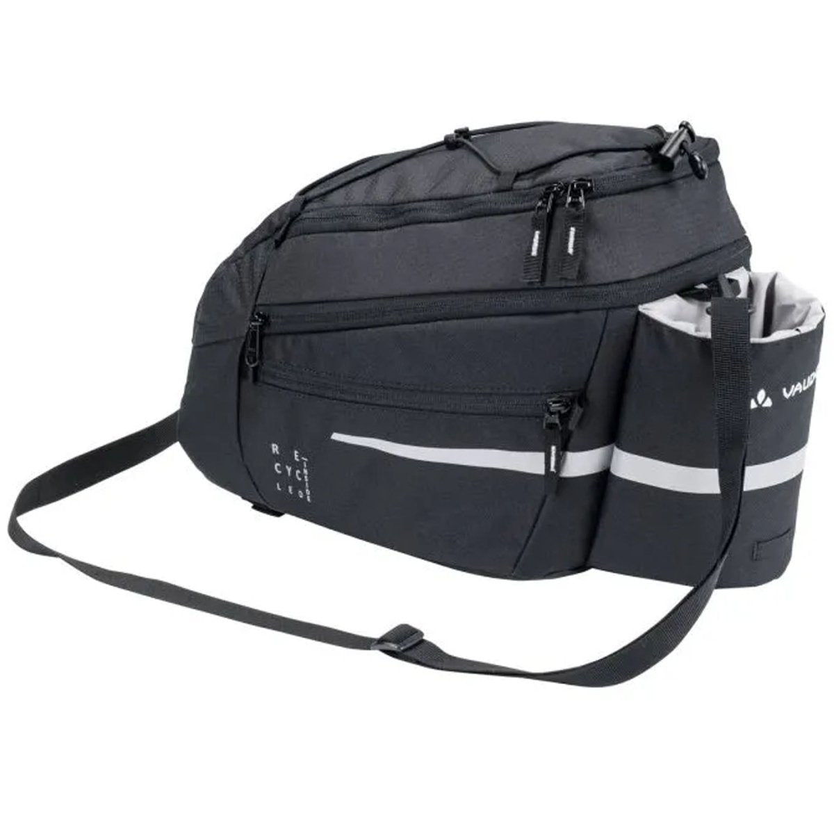 Vaude Silkroad L (Adapter Ready) Trunk Bag - Black - Forza Sports