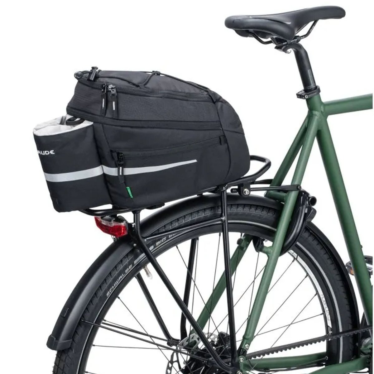 Vaude Silkroad L (Adapter Ready) Trunk Bag - Black - Forza Sports