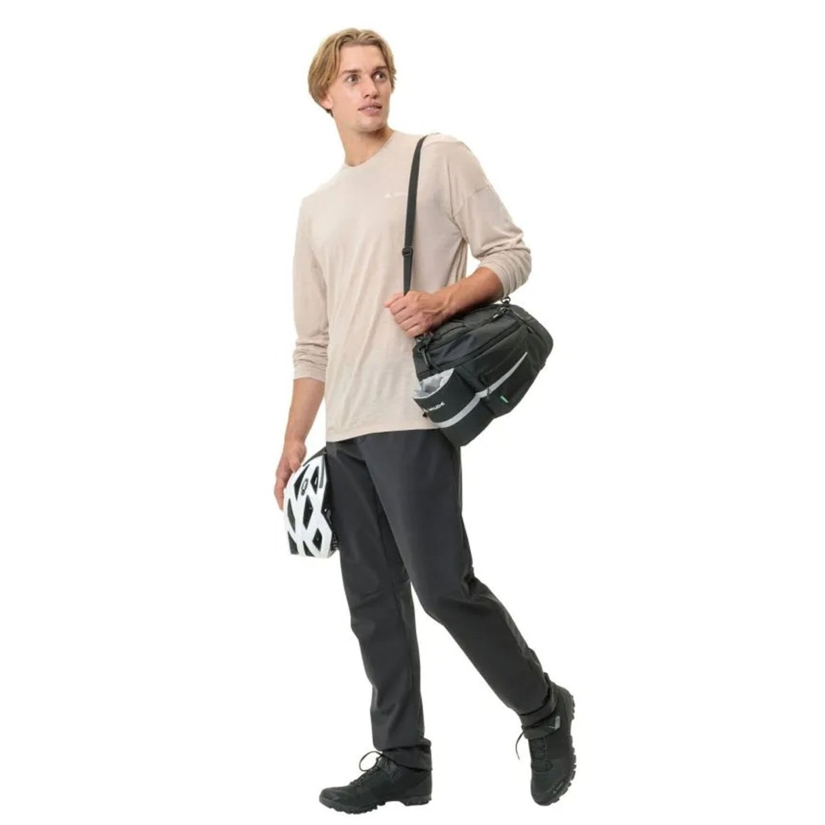 Vaude Silkroad L (Adapter Ready) Trunk Bag - Black - Forza Sports