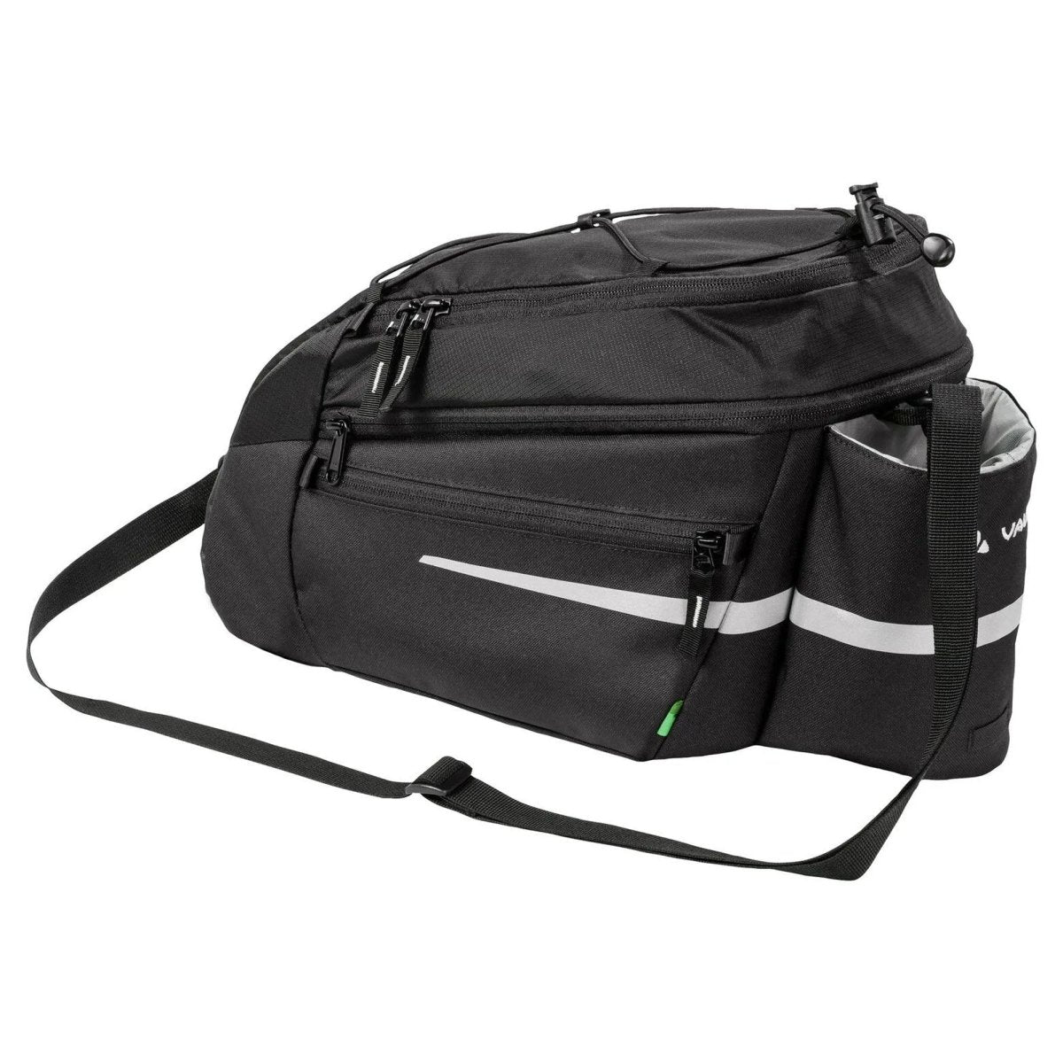 Vaude Silkroad L Snap - It Trunk Bag - Black - Forza Sports