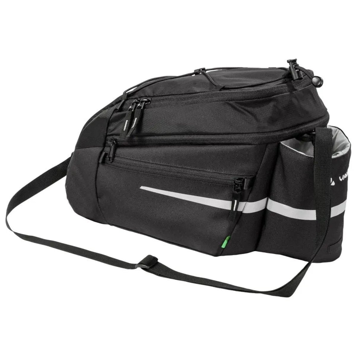 Vaude Silkroad Luggage Carrier Bag w/ MIK Attachment System - Black - Forza Sports