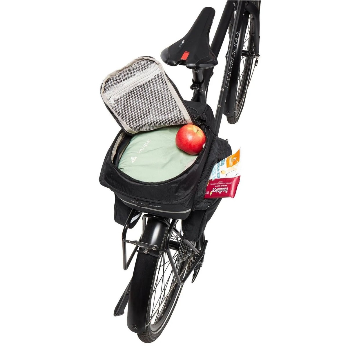 Vaude Silkroad Plus Snap - It Trunk Bag - Black - Forza Sports