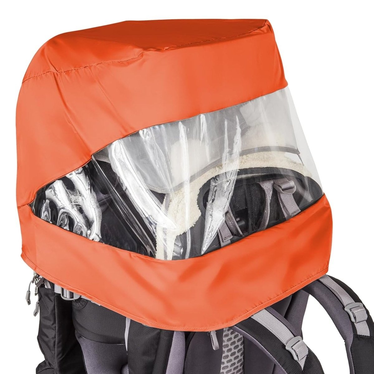 Vaude Sun - Raincover Child Carrier with Sun and Rain Protection - Orange - Forza Sports