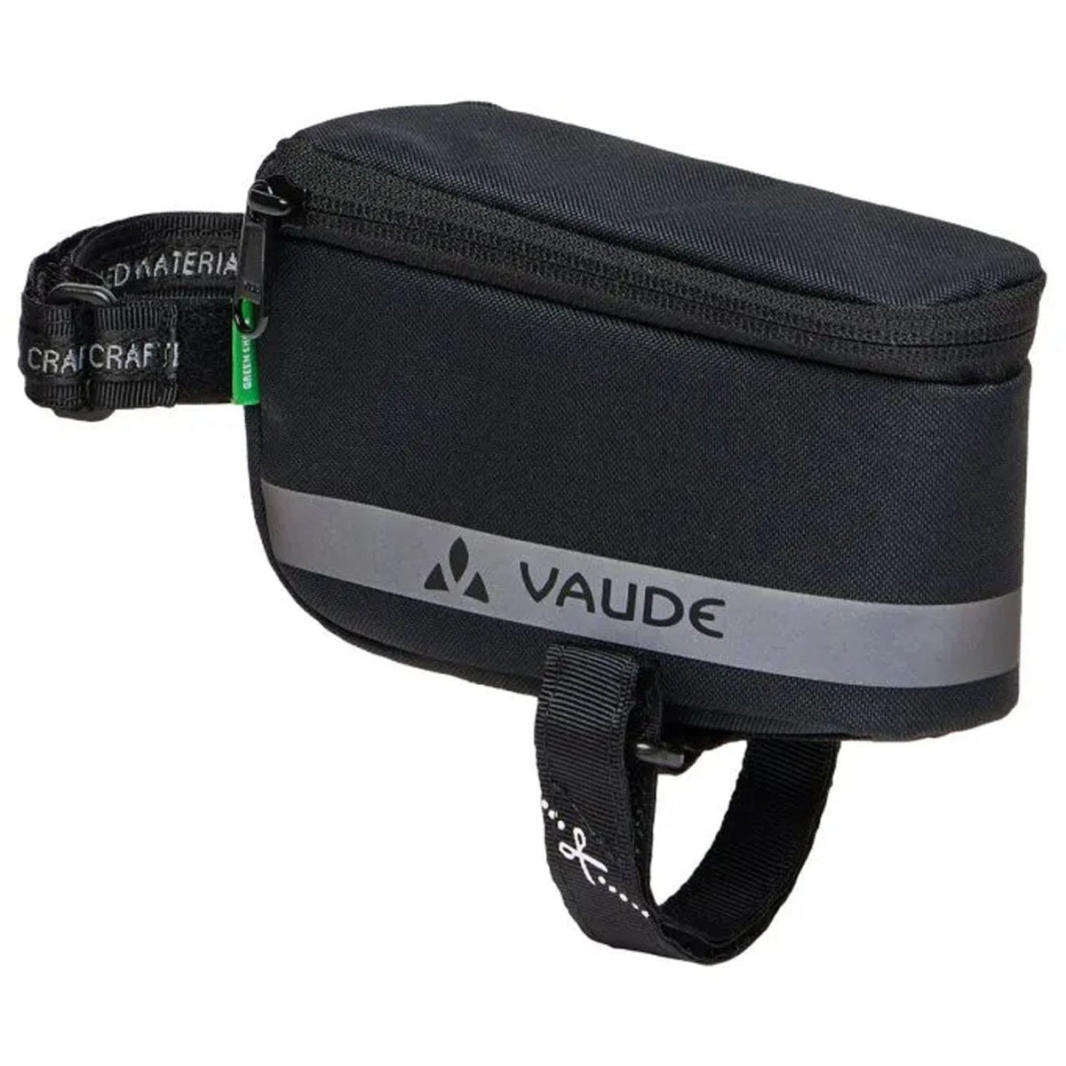 Vaude Top Tube Screw - On Top Bag - Black - Forza Sports