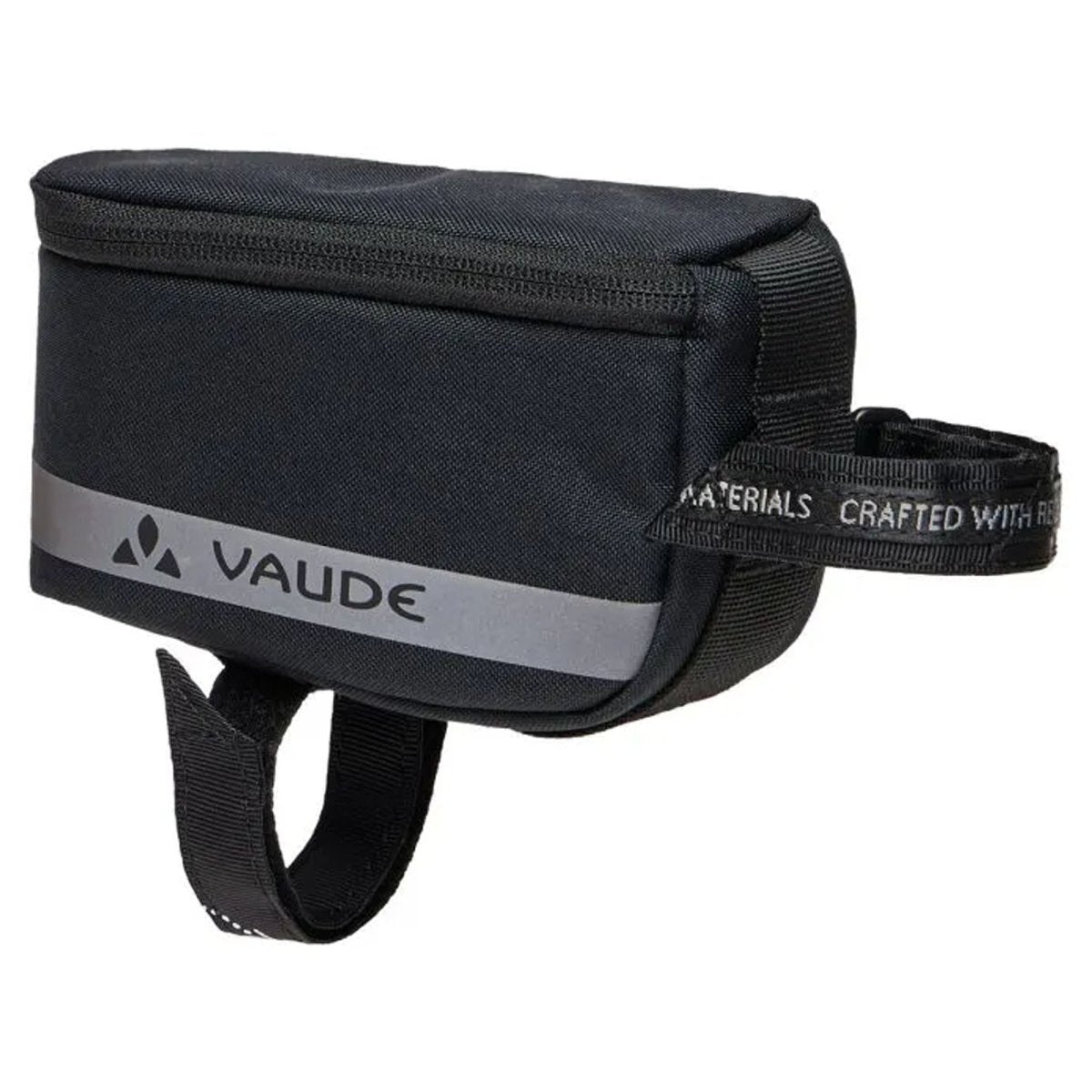 Vaude Top Tube Screw - On Top Bag - Black - Forza Sports
