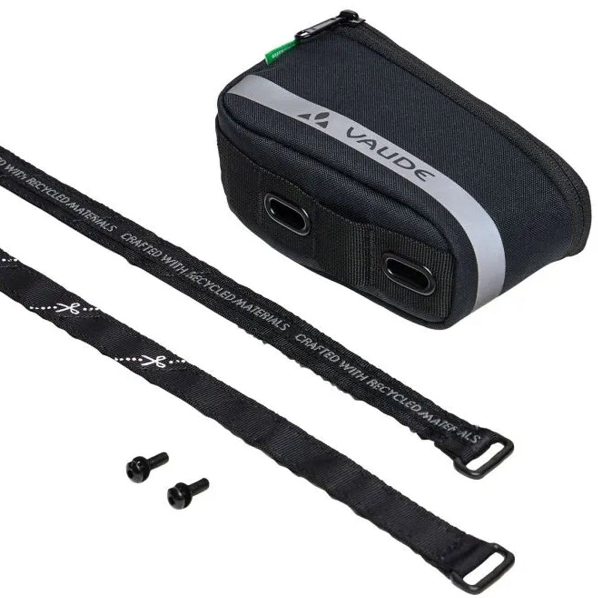 Vaude Top Tube Screw - On Top Bag - Black - Forza Sports