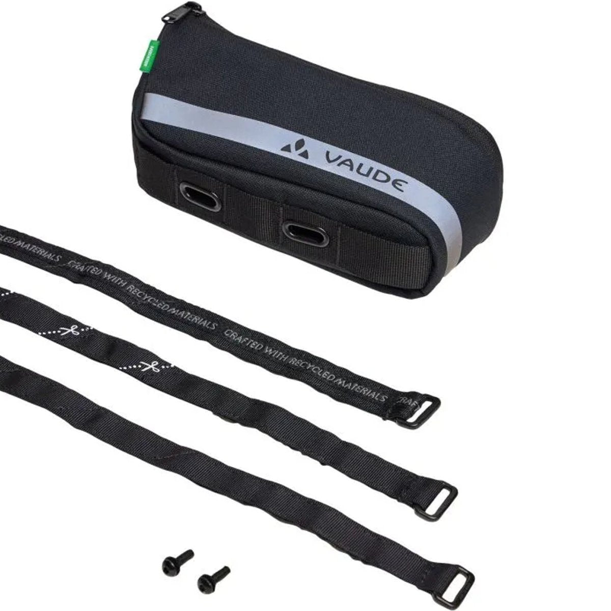 Vaude Top Tube Screw - On Top Mobile Phone Bag - Black - Forza Sports