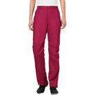 Vaude Women's Drop Biking Rain Pants II - Crimson Red - Forza Sports